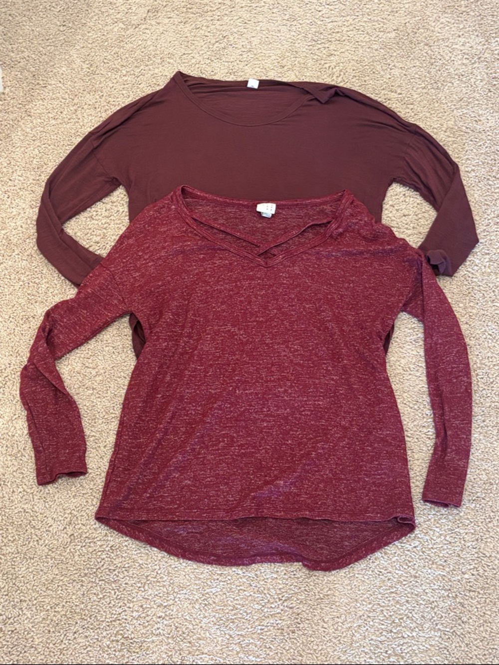 Burgundy Top Bundle